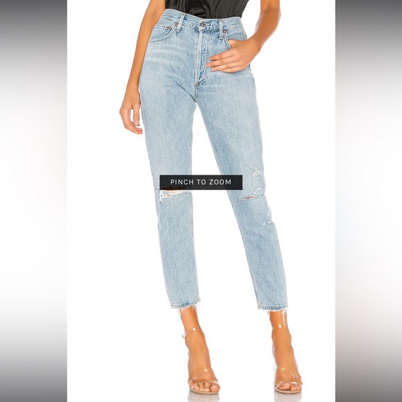 AGOLDE Jaime High Rise Classic in “Shakedown” Jean - Picture 9 of 10